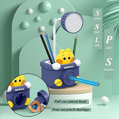 Table Lamp – Desk Lamp with Pen Holder & Sharpener