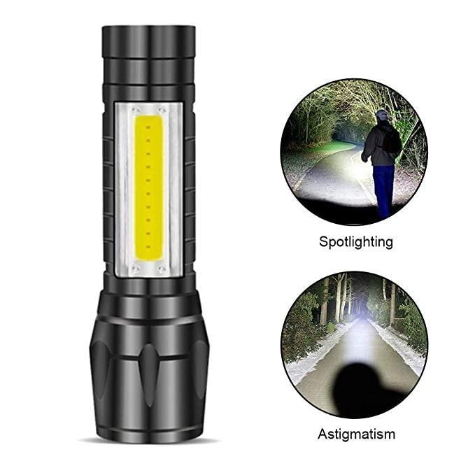 Mini Portable LED Torch – Black