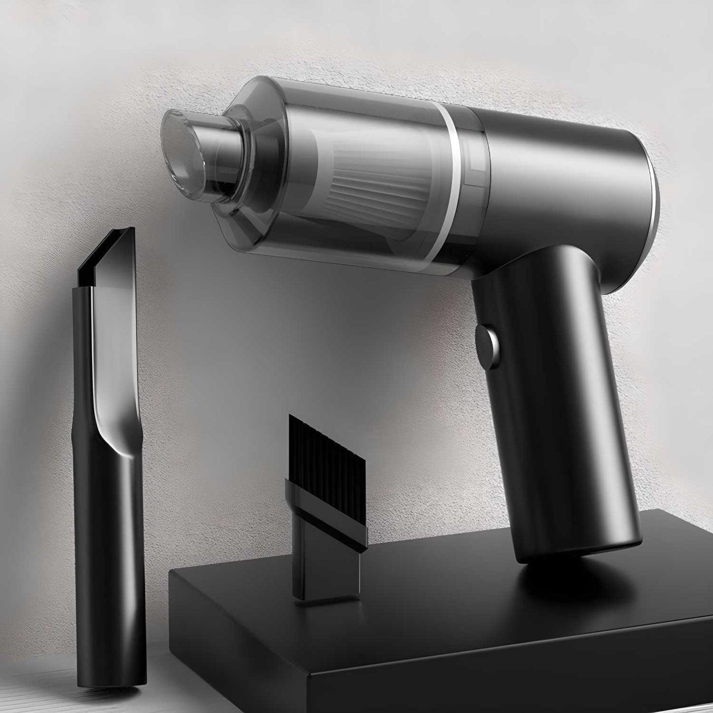 Portable Handheld Air Duster &amp; Wireless Vacuum Cleaner