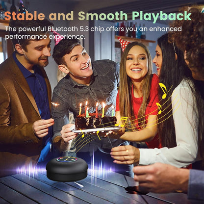 Large Suction Cup Waterproof Bluetooth Speaker – Assorted Colors