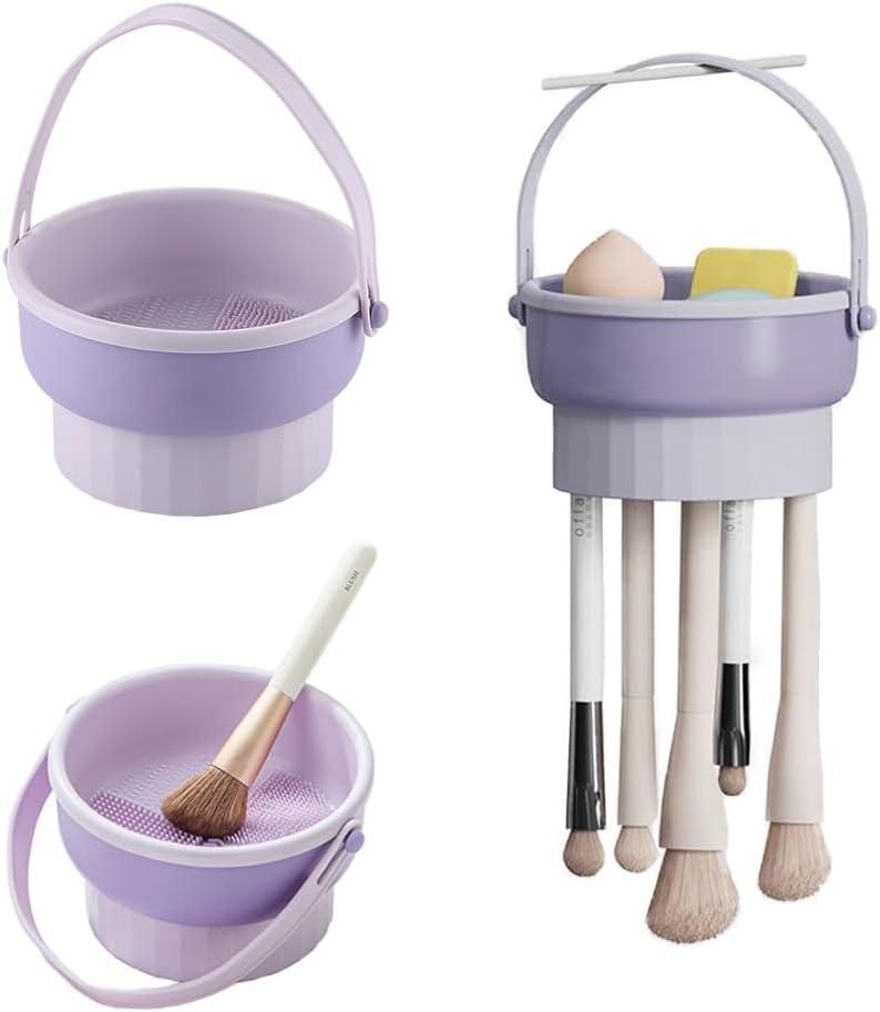 3-in-1 Makeup Brush Cleaner Bowl