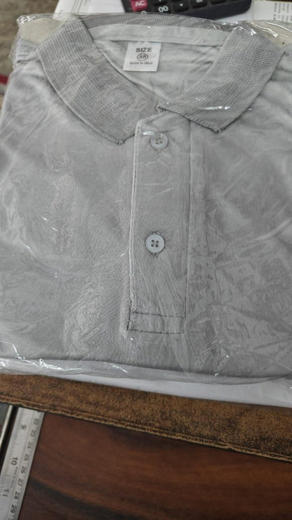 Poly Matte Solid Half Sleeves Men’s Polo T-Shirt – Pack of 4