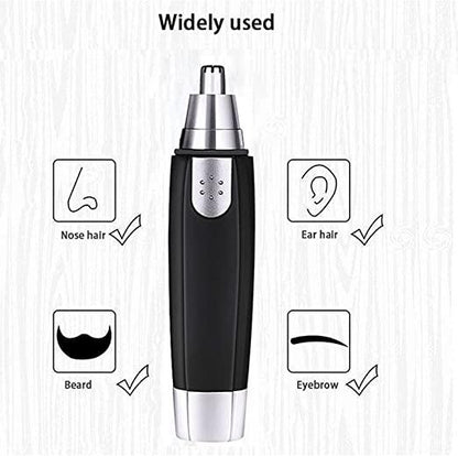 Nose &amp; Ear Hair Trimmer – Battery Operated, Painless Groomingk