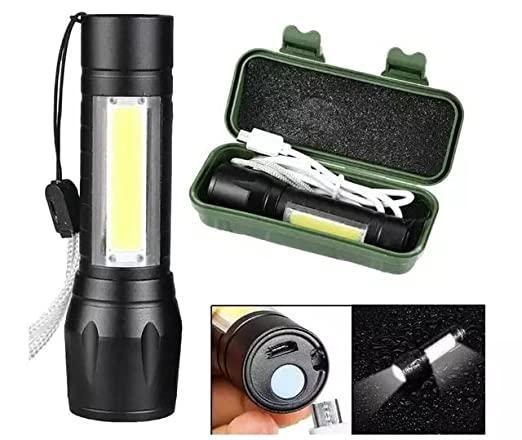 Mini Portable LED Torch – Black