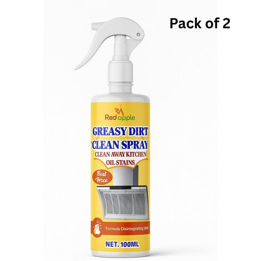Greasy Dirt Clean Spray – 100 ml (Pack of 2)