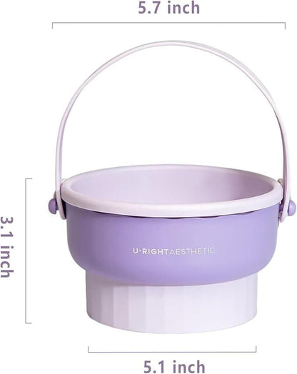 3-in-1 Makeup Brush Cleaner Bowl