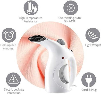Handheld Fast-Heat Steamer for Clothes & Face