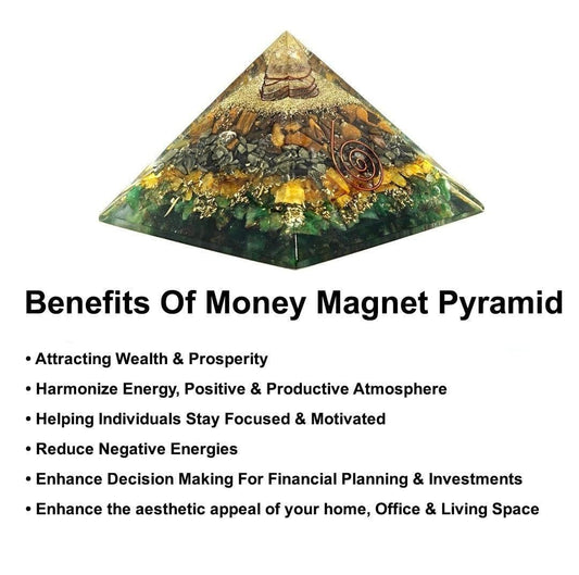 Money Magnet Pyramid – Crystal Healing &amp; Prosperity
