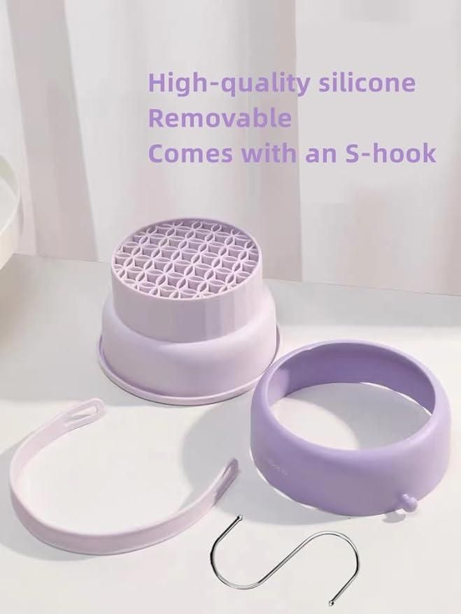 3-in-1 Makeup Brush Cleaner Bowl