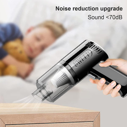 Portable Handheld Air Duster &amp; Wireless Vacuum Cleaner