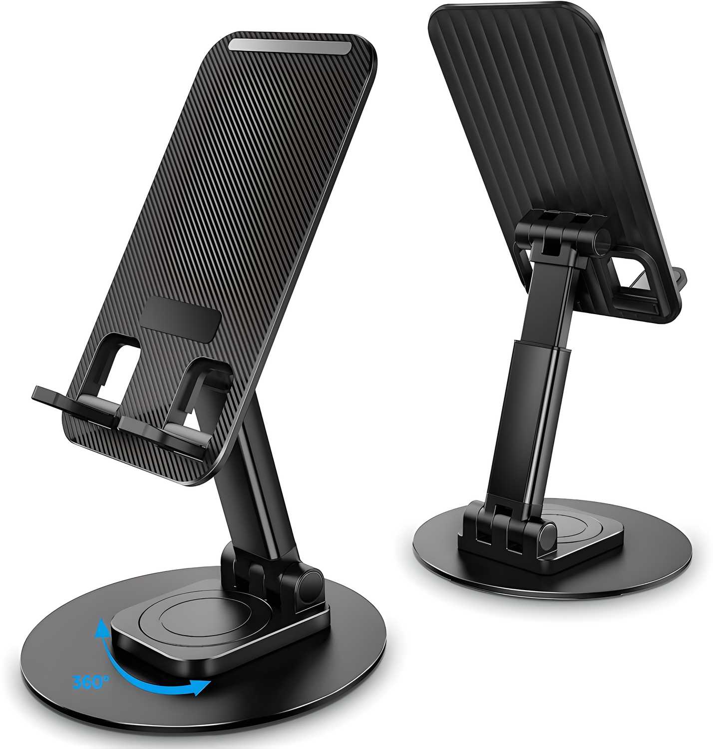 Mobile Phone Stand – 360° Rotation with Adjustable Height &amp; Angle