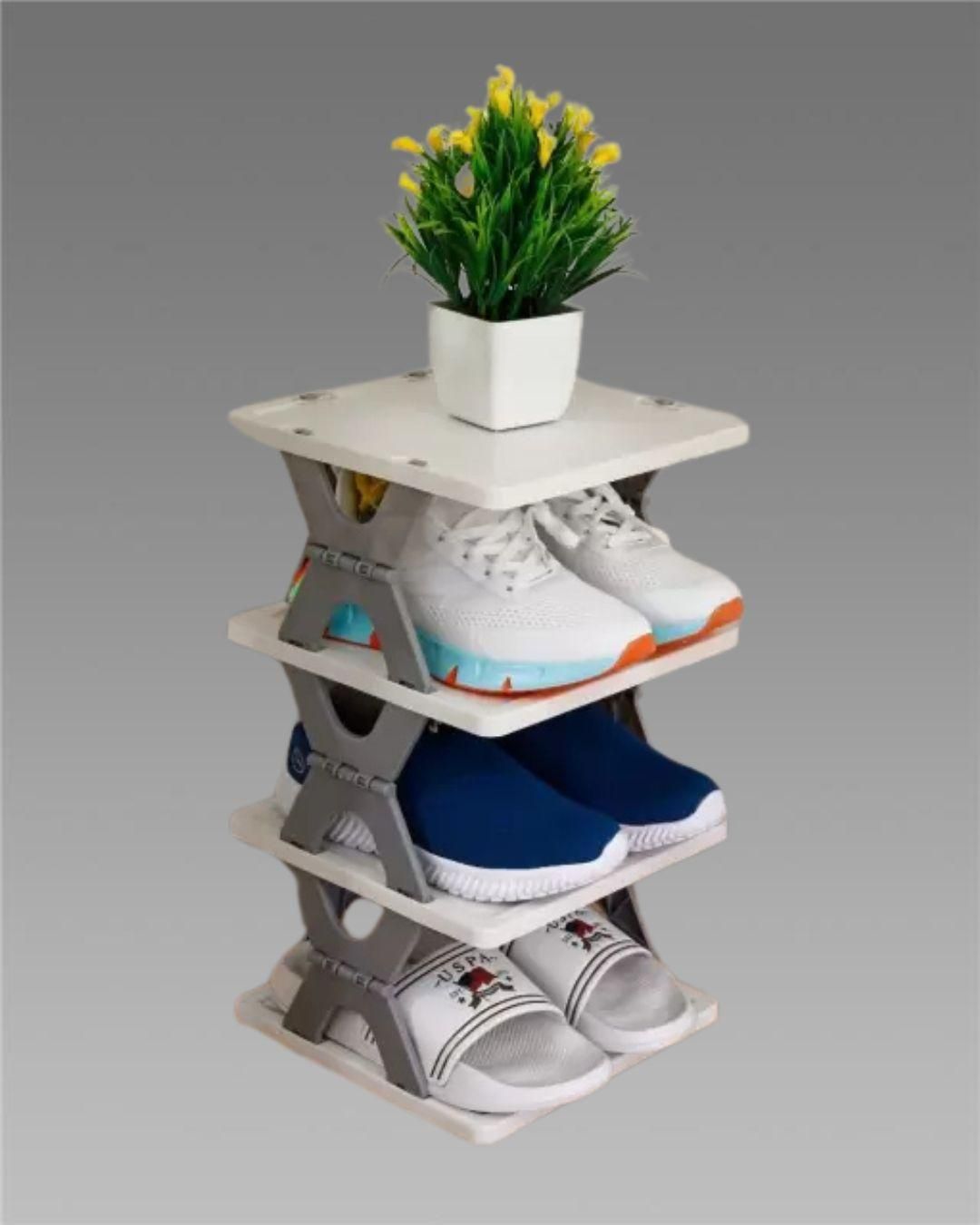 4-Layer Shoes Organizer – Multi-Purpose Storage Rack