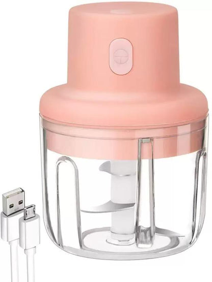 Mini Electric Food Chopper – One-Button Operation